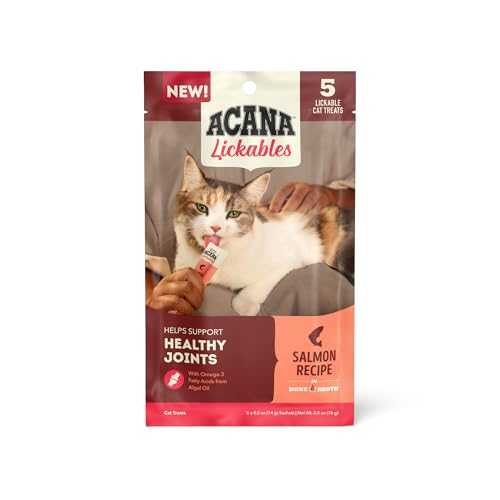 Lickables Cat Treats Salmon Recipe .5oz Tubes (0.5 Ounce (Pack of 5))