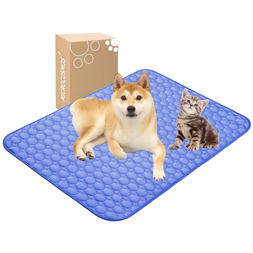 Summer Cooling Mat & Sleeping Pad (40" x 28" / Navy Blue)