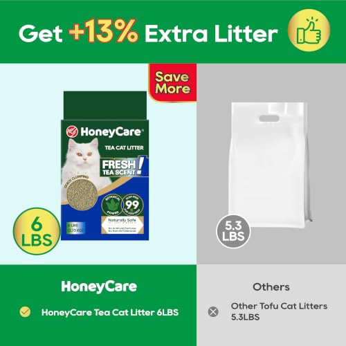 HoneyCare Tea Cat Litter (24 lbs)