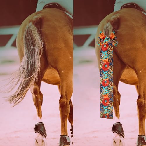 6 Pcs Horse Tail Bag Breathable Guard (Vintage Style)