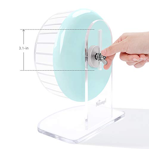 Super Silent Hamster Exercise Wheel (Small / Mint Green)