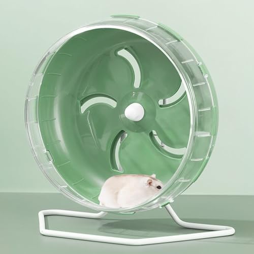 Silent Hamster Wheel 7 inch (Green)
