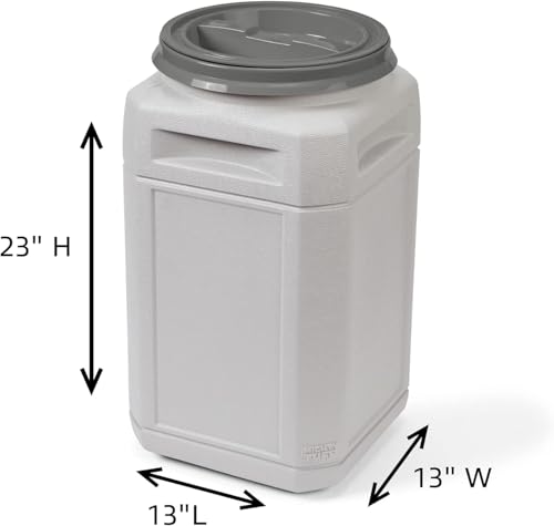 13 Gallon 54 Lbs Capacity (13 Gal/ 54 Lbs w/ Dolly)