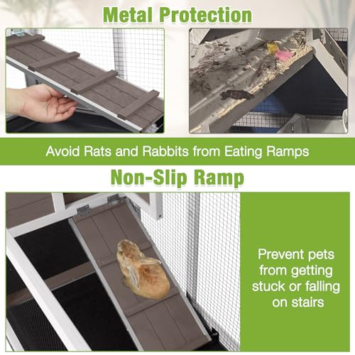 Rabbit Hutch Indoor with Chew