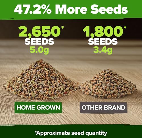 6 Herb Variety Pack 2650+ Seeds Extra Large Culinary Kit
