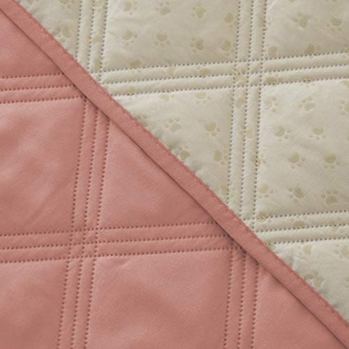 Dog Bed Cover Pet Blanket (52x82 Inch (Pack of 1) / Lightpink)