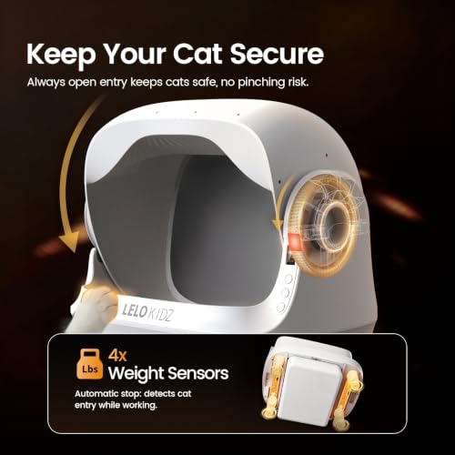 Self Cleaning Litter Box (White)