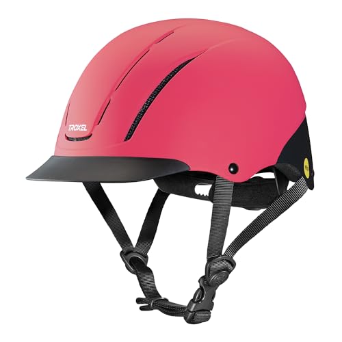 Spirit with MIPS Technology Full Coverage Horse Riding Helmet (MIPS Pink Duratec / Small)