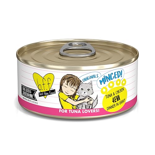 BFF Minced Natural Wet Cat Food (5.5 Ounce (Pack of 24))