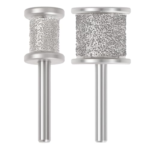 Diamond Dog Nail Grinder Bits (2pcs-60/120Grit+80/120Grit)