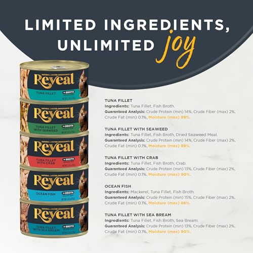 Fish Variety in Broth Wet Cat Food (2.47 Ounce (Pack of 30))