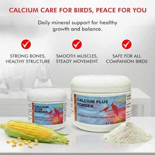 Calcium Plus Powder for Birds 2 oz (2 Oz)