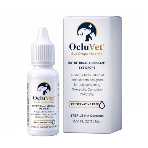 Pet Eye Drops for Dogs & Cats (1 Count (Pack of 1))