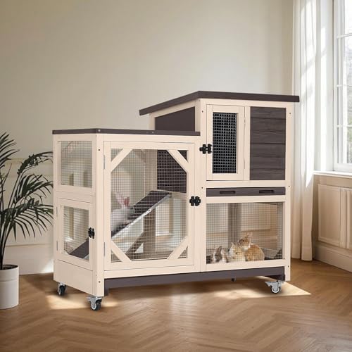 Rabbit Hutch Indoor for 2