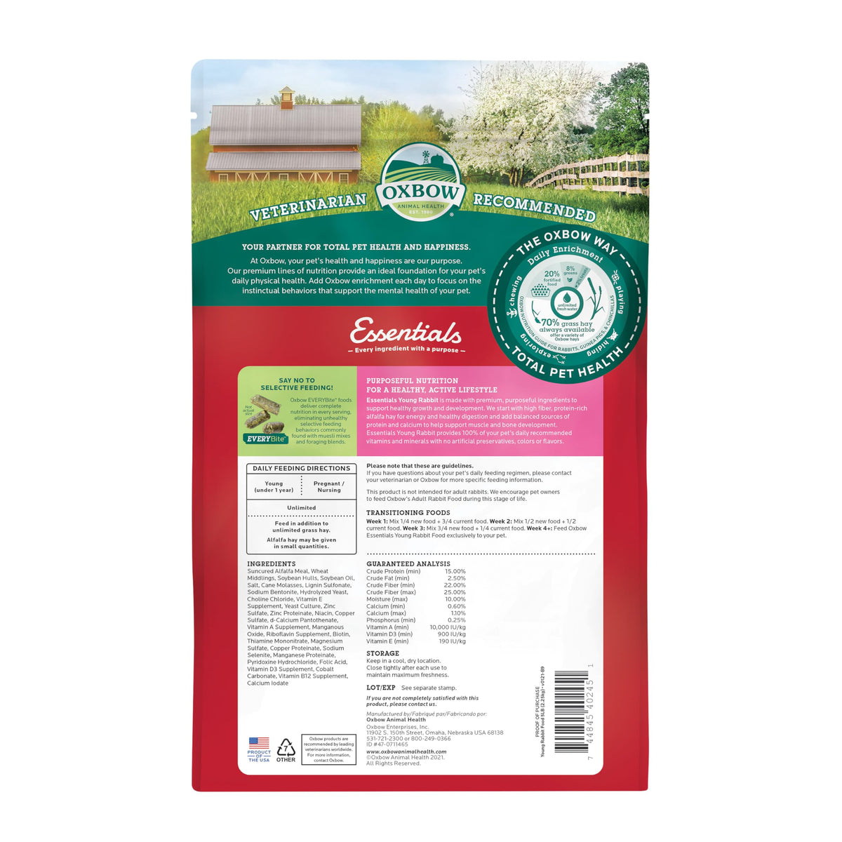 Essentials Young Rabbit Food (5 Pound (Pack of 1))