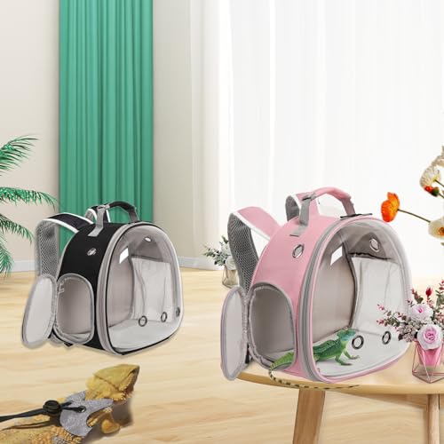 Lizard Backpack Travel Carrier (Pink)