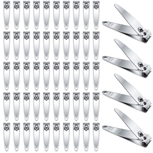 Rustproof Stainless Steel Nail Clippers Bulk (Flat Top)
