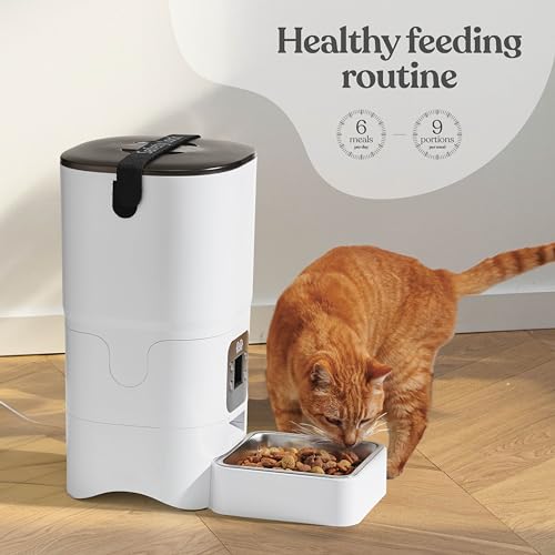 Smart Automatic Cat Feeder (White)