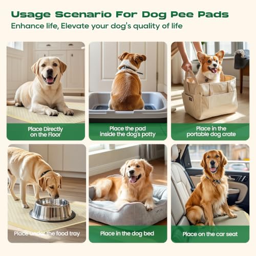 Bamboo Puppy Pads X (28x34 inches (60 Count))