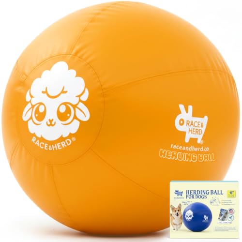 18" Original Herding Ball for Dogs (Gold - S 18" Herding Ball Set / S 18")