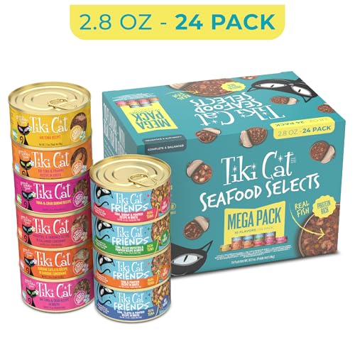 Tiki Cat Wet Cat Food Mega Pack (4.2 Pound (Pack of 1))