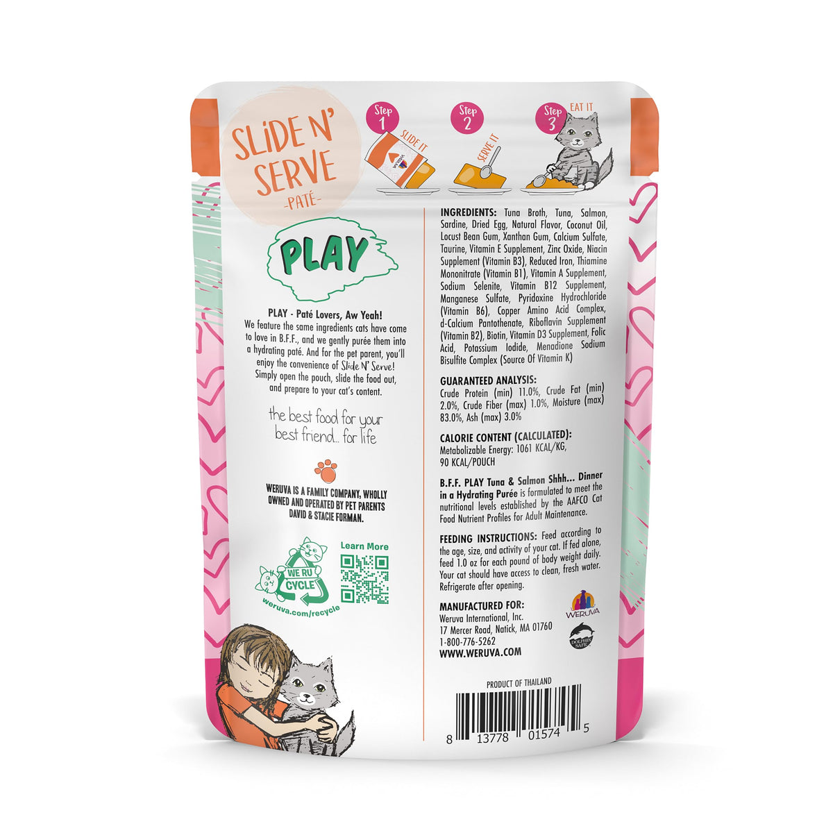 B.F.F. Play Best Feline Friend Paté Lovers (3 Ounce (Pack of 12))