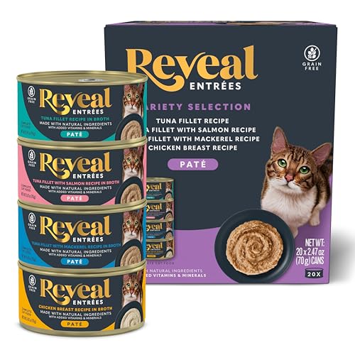 Entrées Fish & Chicken Variety Paté Wet Cat Food 20 (2.47 Ounce (Pack of 20))