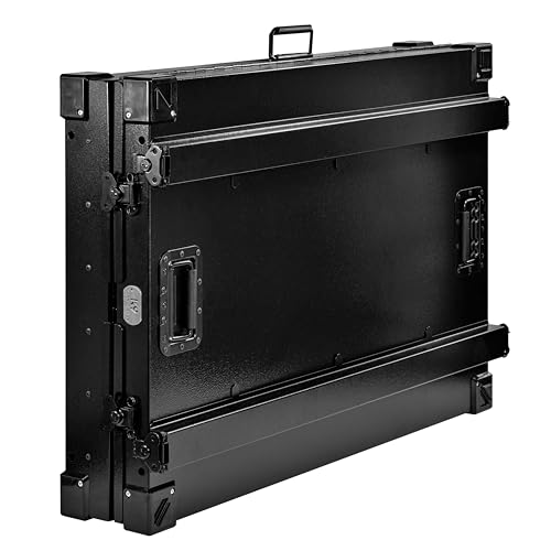 Aluminum Collapsible Dog Crate (Black / 41.6"L x 29.7"W x 33.9"H)