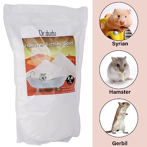 2.8lb Hamster Sand for Sand Bath (White / 2.8lb)