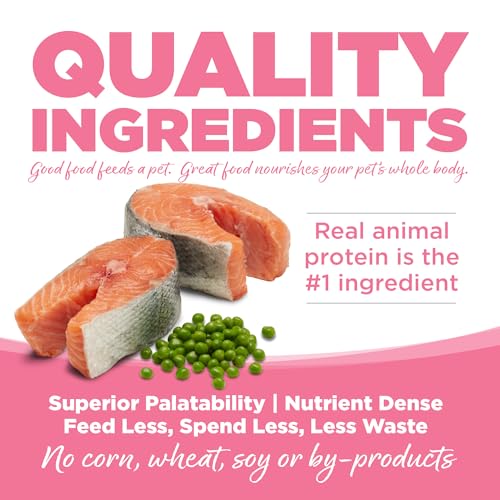 PureVita Grain Free Salmon & Peas Dry Dog Food (12 Pound (Pack of 1))