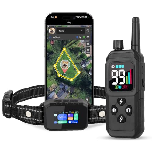 GPS Wireless Dog Collar Fence System & Training Collar