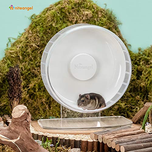 Super Silent Hamster Exercise Wheel (Small / White)