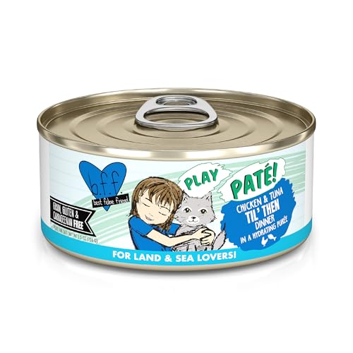 B.F.F. Play Best Feline Friend Paté Lovers (5.5 Ounce (Pack of 8))