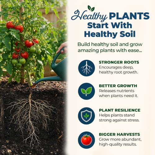 Fertilizer & Plant Food for House Plants & Garden 1 (One 1/2 lb Bag)