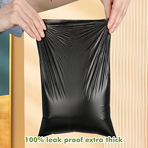 20 Rolls 4000 Ct Dog Poop Bags Leak Proof (1 Count (Pack of 20) / Black)
