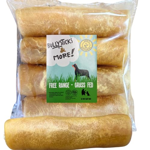 6 Inch Beef Collagen Rolls for Dogs