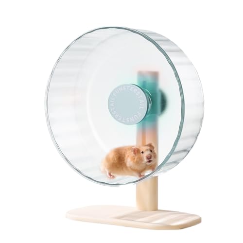 Super Silent Hamster Wheel 10.2 Inch (Salt Blue / Medium(10.4 inch))