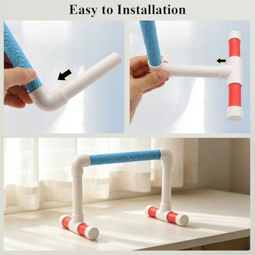 Small Bird Parrot Stand Perch Table Top Stand Playground Grind Perch Swing Training Playstand Exercise Chew Toys for Budgies Parakeet Cockatiel Conure Finch (L)