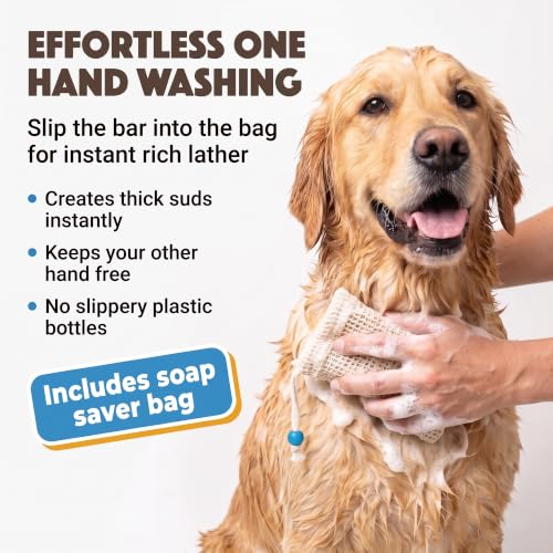 Deshedding Dog Shampoo Bar (Protective Formula)