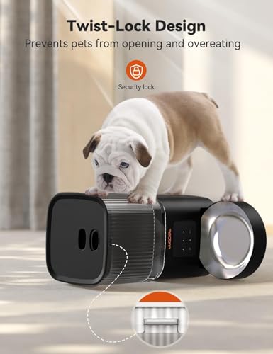 Automatic Cat Feeder (Black)