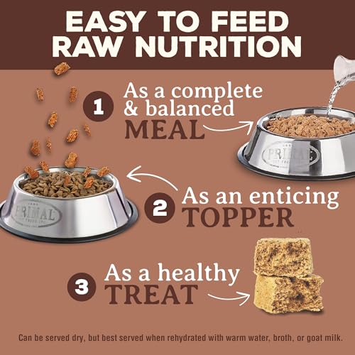 Primal Freeze Dried Raw Dog Food Nuggets (14 Ounce (Pack of 1))