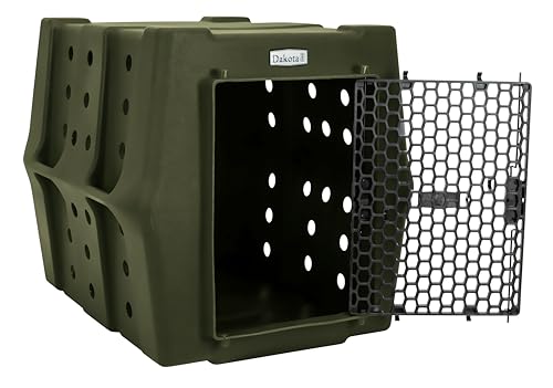 Dakota 283 Canine Rough and Tough Economy Dog Crate (Medium / Olive)