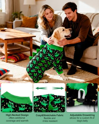 Dinosaur Costume Dog Pajamas (XX-Large / Dinos#9)