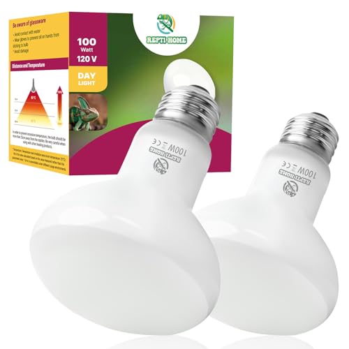 Reptile Heat Lamp Bulbs (Basking Bulb / 2*100)