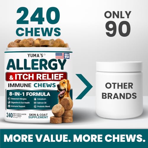 Dog Allergy Relief Chews (Allergy / 240 Chews)