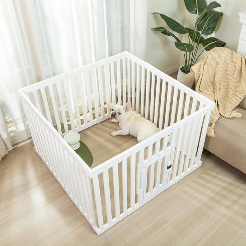 Dog Playpen with Locking Door