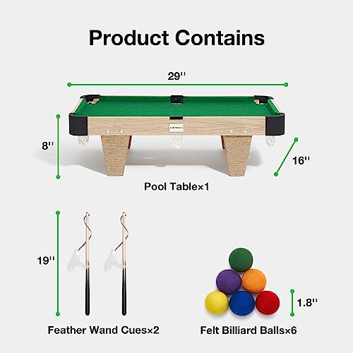 4 in 1 Cat Toys Mini Pool Table (Pool table)