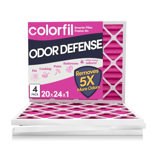 20x24x1 Air Filter (4-Pack / 20" x 24" x 1")