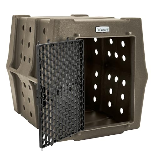 Dakota 283 Canine Rough and Tough Economy Dog Crate (Medium / Coyote Granite)
