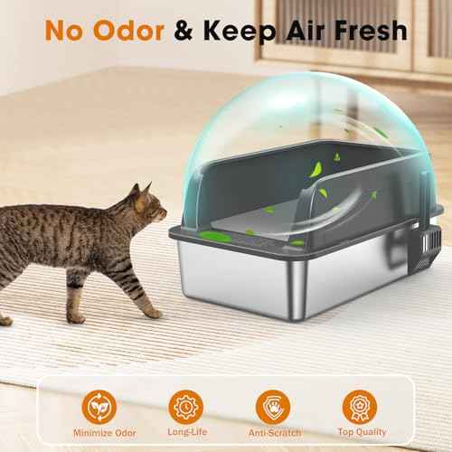 2PACK Stainless Steel Litter Box (Multi-Colored / XL)